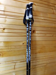NOVÉ PALICE ITALBASTONI NOMAD BLACK-WHITE 125CM